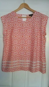 Women's The Limited Silky Elegant Colorful Incredibly Soft Easy Care Blouse L - Picture 1 of 12