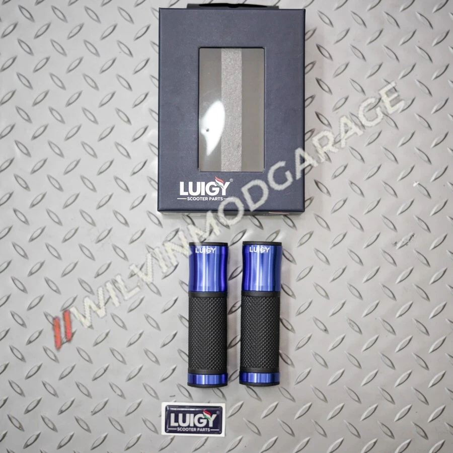 Luigy Handgrip BLUE Fits Vespa Sprint Primavera S LX LXV (2V 3V Iget) - Изображение 1 из 1