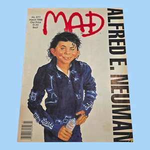 Revista Mad Vintage - Marzo 1988 - #277 - Edición Thriller "Bad" de Michael Jackson - Imagen 1 de 6