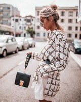 chain blouse zara 