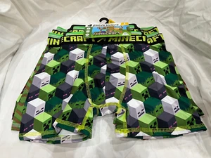 Minecraft Boys Allover Print Athletic Boxer Briefs Underwear 4-Pack U pick New - Picture 1 of 5
