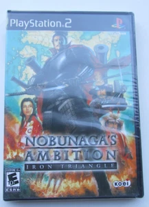 Nobunaga's Ambition Iron Triangle Playstation 2 PS2 Brand New Sealed Game - Picture 1 of 4