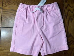 NWT Janie and Jack Spring Splash Cotton Candy Pink Twill Pull-On Shorts Boys 7 - Picture 1 of 2