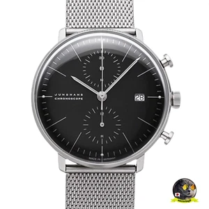 Reloj Hombre Junghans Max Bill Cronoscopio 027/4601.02M Cronógrafo 40mm Zafiro - Imagen 1 de 10