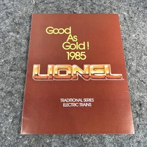 1985 Lionel Good as Gold! Traditional Series Electric Trains Brochure/Catalog - Imagen 1 de 11