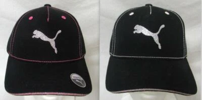 Puma Youth Girls Adjustable Glitter Baseball Cap Hat, 2 Colors E1 848 - Image 1 of 4