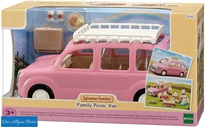 Sylvanian Families 5535 Familienauto m. Picknickzubehör Auto Van Epoch Neu OVP