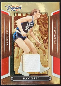 2008 Donruss Sports Legends Dan Issel Mirror Red Jersey Swatch 112/500 Kentucky