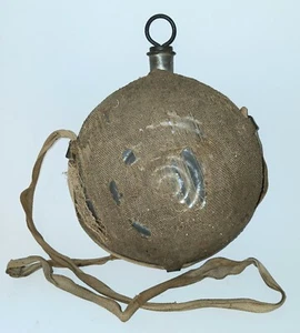 Civil War US M1858 Bullseye Canteen by Rohrman - Picture 1 of 8