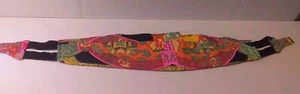 HERMES PARIS CUMMERBOND 100% SILK AUTHENTIC 37'' LENGTH 5'' WIDEST - Picture 1 of 24
