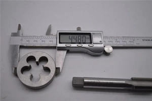 1pcs tap M17 × 0.75 + 1pcs die M17mm × 0.75mm brand(S) M17 right hand - Picture 1 of 5