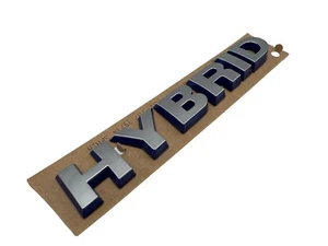 OEM VW Hybrid Schriftzug Logo Emblem Badge Original Jetta Passat Heckklappe Audi - Bild 1 von 9