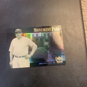 B11  MP2  Babe Ruth  New York Yankees￼ 2000 legends￼ Monument Park￼