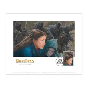 New Zealand 2021 The Lord of the Rings Flight to the Ford Art Print - Picture 1 of 1
