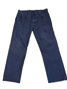 Kirkland Signature Herren Chino Hose Blau Baumwolle/Elasthan Größe 36x30 - Bild 1 von 6