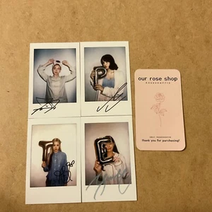 Blackpink the Game BPTG Official Ktown4U Preorder Benefit POB Polaroid Photocard - Picture 1 of 5
