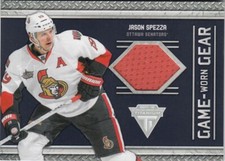 2011-12 Titanium Game Worn Gear Jersey #73 - JASON SPEZZA