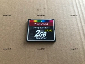 Transcend  2GB Industrial CF memory card CF300 TS2GCF300 - Picture 1 of 2
