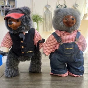 Pair Of Raikes Bears Dolls Limited Edition - Picture 1 of 10