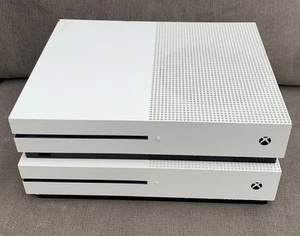 X2 Microsoft Xbox One S Blanco - CONSOLAS DEFECTUOSAS - SOLO UNIDAD’S - Imagen 1 de 11