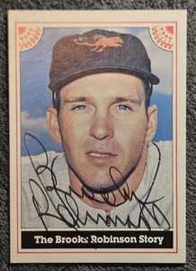1983 ASA The Brooks Robinson Story #7 Signed Autograph Auto /2000 - Picture 1 of 2