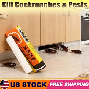 2025 NEW Cockroaches Killer Medicine Pen Cockroach Trap For Kitchen Household US - Picture 1 of 15