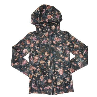 Sudadera con Capucha de Buceo Lululemon Nueva con Etiquetas *Vellón de Algodón Ligero en Rosa Esmerilada Multi 2 Foto 1 de 4