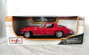 Maisto Special Edition 1965 Chevrolet Corvette 1:18 Diecast rot - Bild 1 von 8