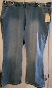 Michael Kors Selma Crop Flare Jeans - Picture 1 of 4