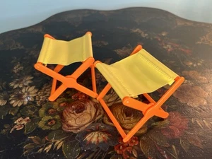 New Barbie Camping Foldable Seats, No Doll - Picture 1 of 7