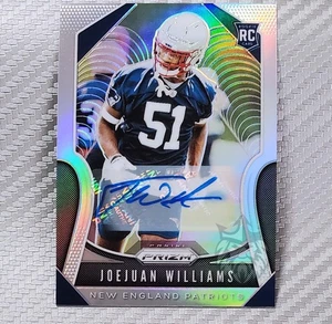 Joejuan Williams RC SP 📈 2019 Prizm Rookie Auto Silver Prizm #398 Patriots - Bild 1 von 2
