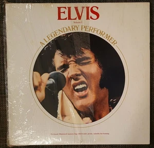 ELVIS PRESLEY A Legendary Performer - Volume 1, (LP, Comp) MINT + FREE SHIPPING - Picture 1 of 12