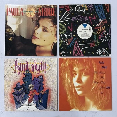 Lot of (4) Paula Abdul 12" Singles Records - (2) 33 RPM & (2) 45 RPM - Image 1 of 4