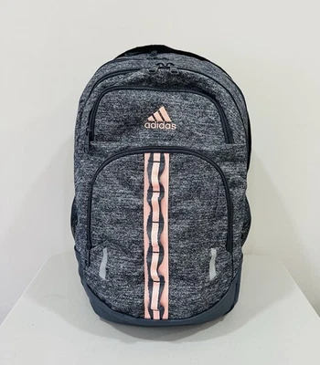 Mochila Adidas Prime 5 Student Hustle Sport Clásica Gris Melocotón Excelente Foto 1 de 4