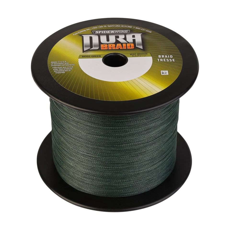 Spiderwire SDB80G-3000 Durabraid 80LB 3000 Yards Moss Green