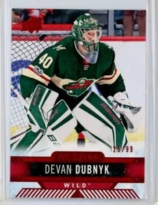 2017-18 Upper Deck Overtime Red #98 Devan Dubnyk 25/99 - Picture 1 of 1