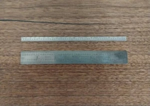 2 Righelli 6" Righelli Acciaio Starrett #603 e Western Special Acciaio Inox - Foto 1 di 2