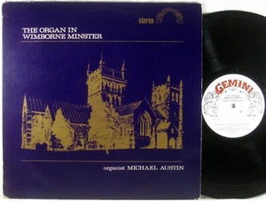 GEMINI UK 1969 Michael Austin ORGAN IN WIMBORNE MINSTER Bach Reger GMX-5021 EX+ - Imagen 1 de 3
