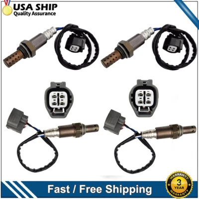 Sensores de oxígeno O2 superiores + inferiores para Jaguar S-Type XJ8 XJR XKR 2006-2008 4 piezas Foto 1 de 4