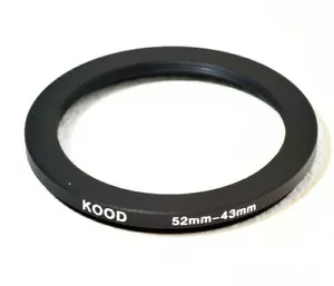 Stepping Ring 52-43mm 52mm to 43mm Step Down ring stepping Rings 52mm-43mm - Picture 1 of 1
