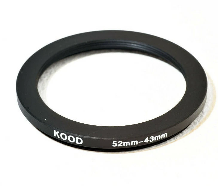 Stepping Ring 52-43mm 52mm to 43mm Step Down ring stepping Rings 52mm-43mm - Image 1 of 1