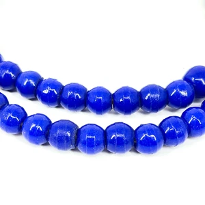 Prosser Bohemian Cobalt Blue Trade Beads Africa - Bild 1 von 8