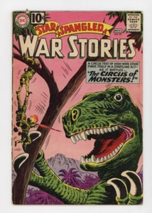 Star Spangled War Stories 99 early dinosaur issue, discounted for spine split - Picture 1 of 2