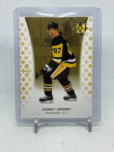 2020-21 Sidney Crosby Ultimate Collection Gold #'d 10/35 Pittsbrugh Penguins