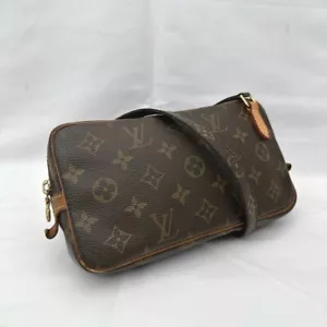 Bolso de hombro Louis Vuitton Marly Bandolera M51828 Monograma Pochette (Excelente - Imagen 1 de 10