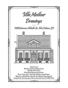 Villa Meilleur House Drawings, New Orleans - Architectural House Plans - Bild 1 von 7