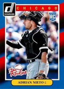 Adrian Nieto 79 2014 Donruss The Rookies Rookie RC