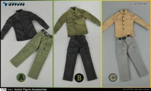 ZYTOYS ZY5040 1/6th Male PMC Shirt Combat Pants Clothes Fit 12'' TBL PH Figure - Picture 1 of 7