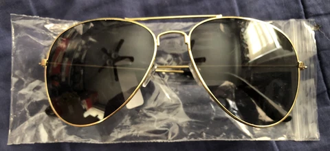 Orange Cassidy Aviator Sunglasses Pro Wrestling Crate Exclusive AEW Cover