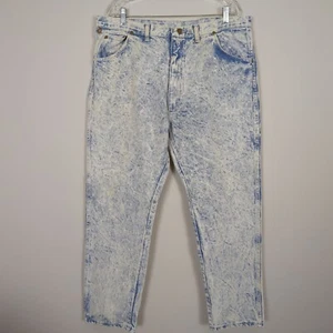 Vintage Wrangler Rugged Wear Outdoor hellblau Batik Herren Jeans W42 L30 - Bild 1 von 13